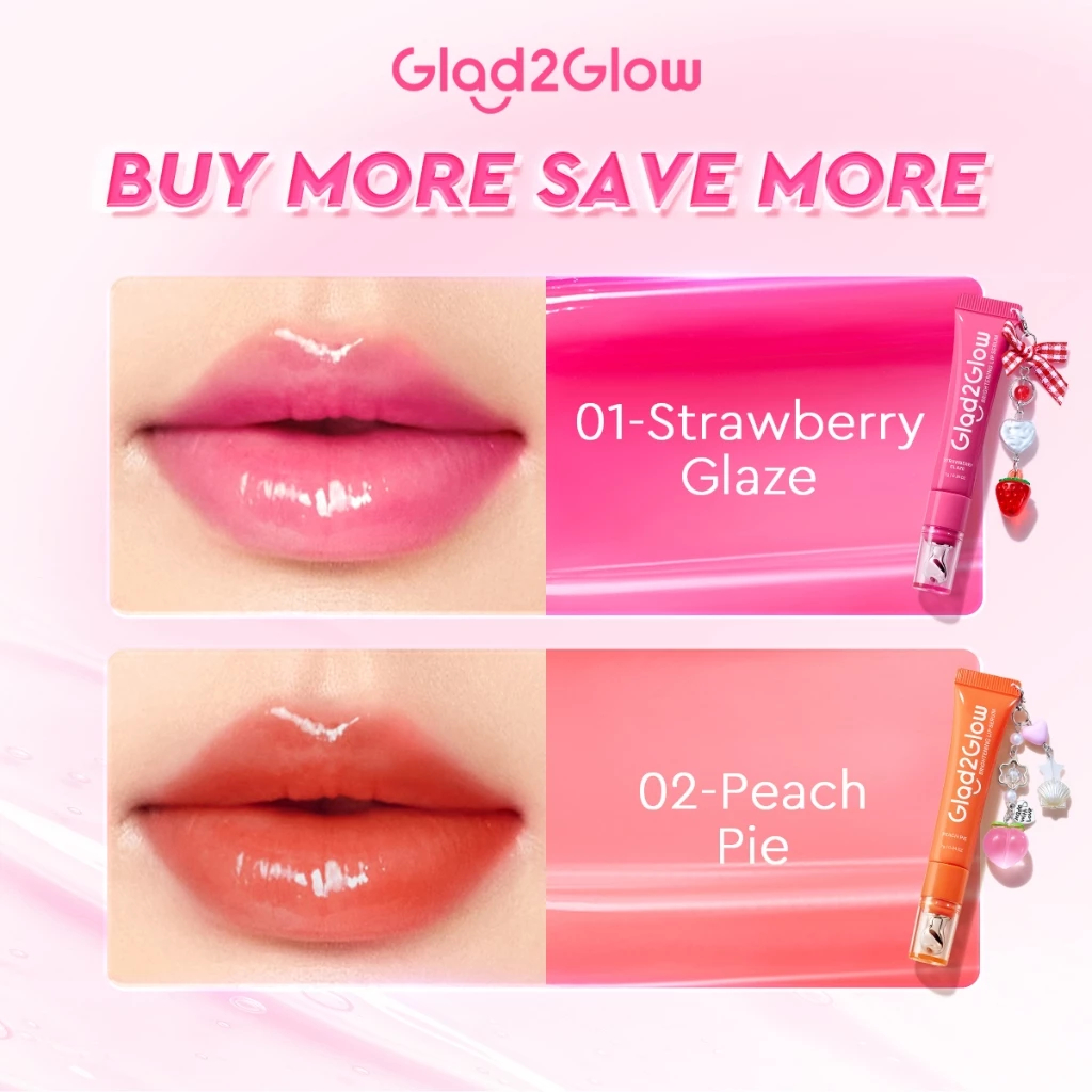 01 Strawberry Glaze & 02 Peach Pie