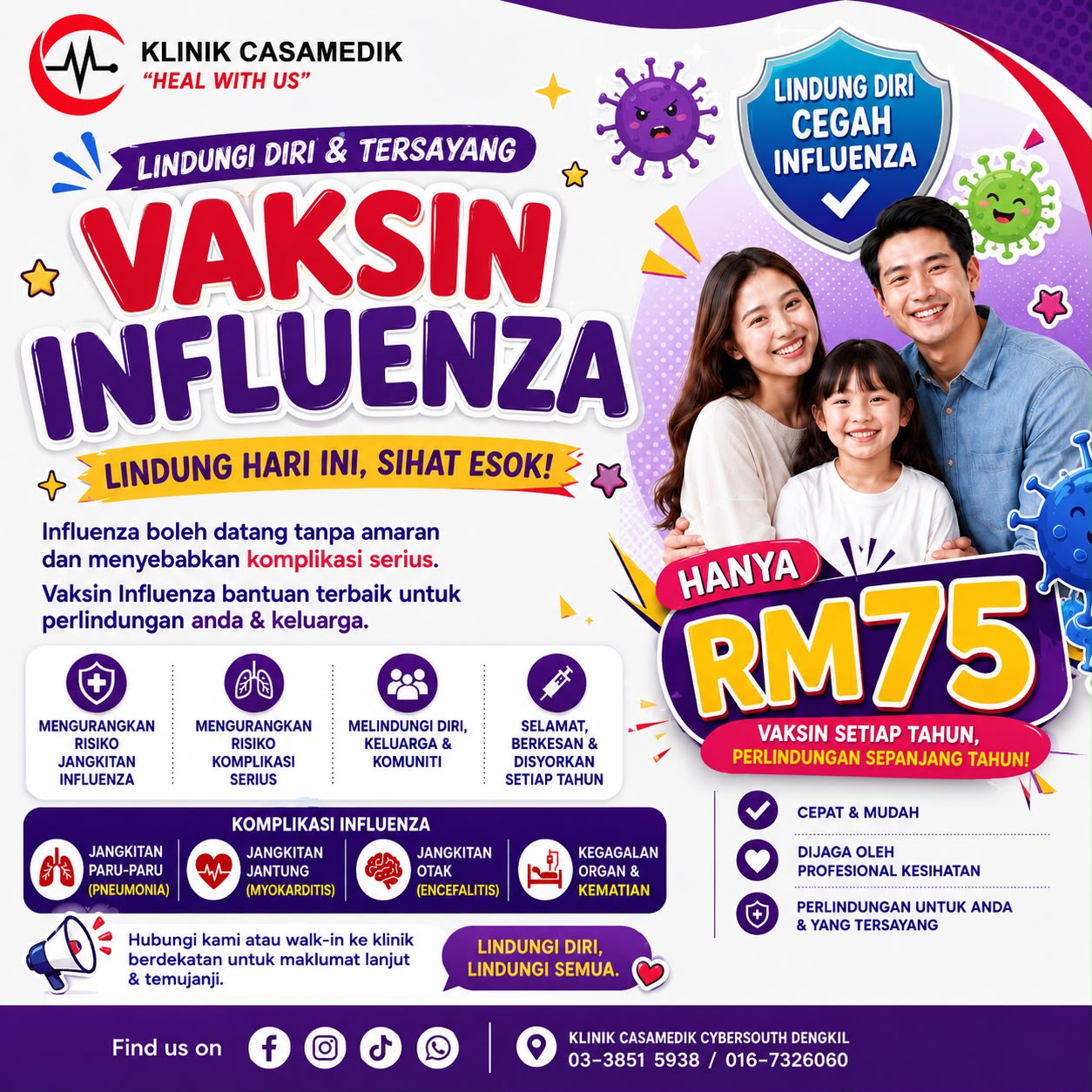 Vaccination Klinik Casamedik