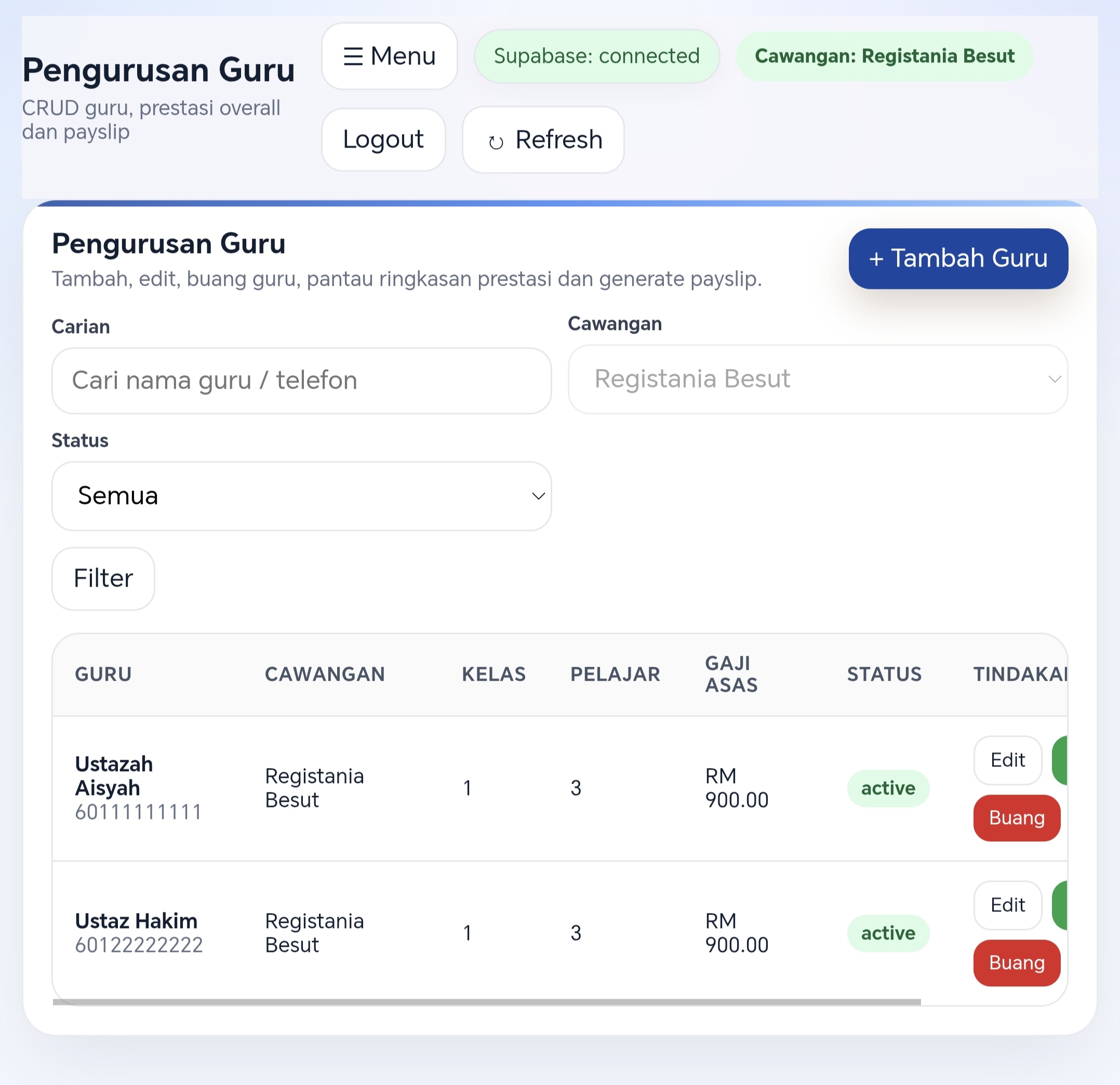 Sistem Pengurusan Registania 3