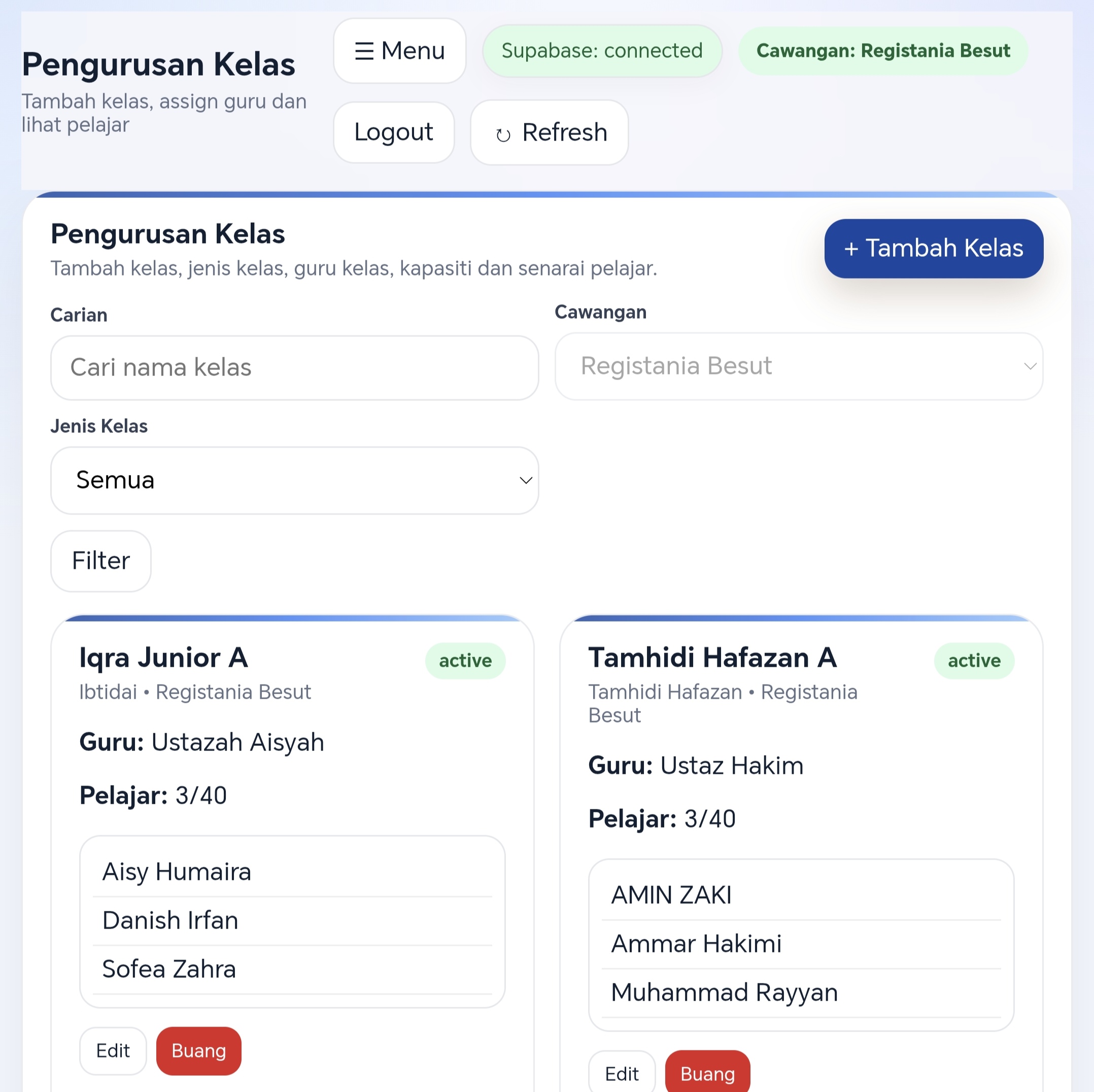 Sistem Pengurusan Registania 4