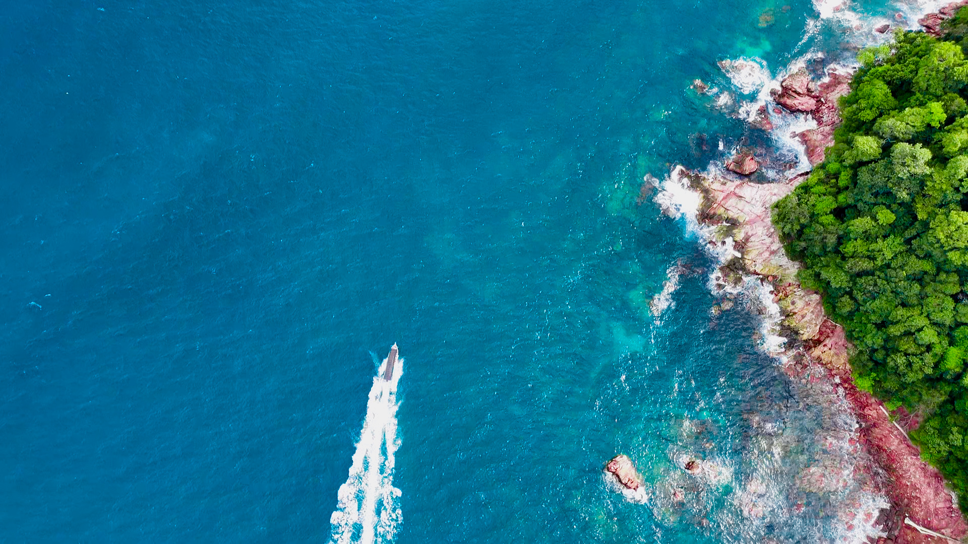 Rakaman video drone bot semasa Island Hopping Pulau Songsong Kedah