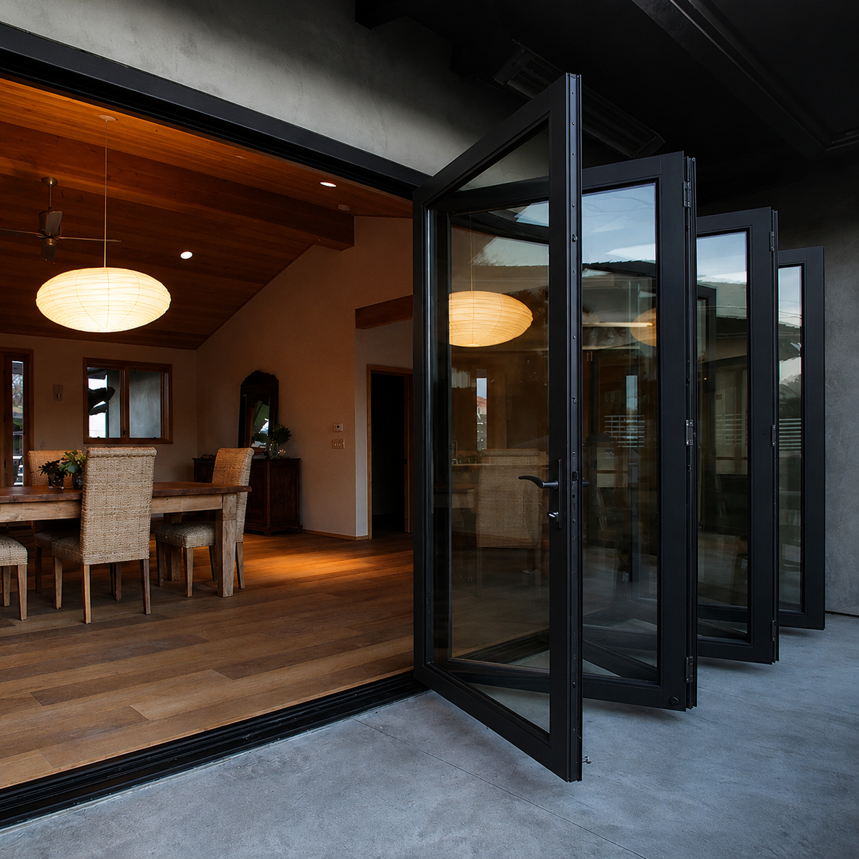 Luxury folding door design