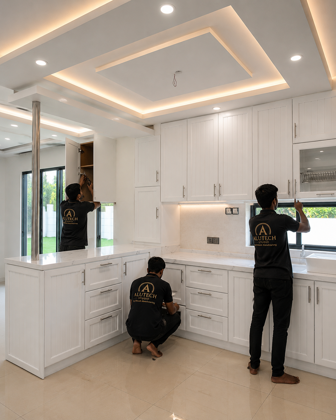 Premium aluminium kitchen cabinet Semenyih Selangor