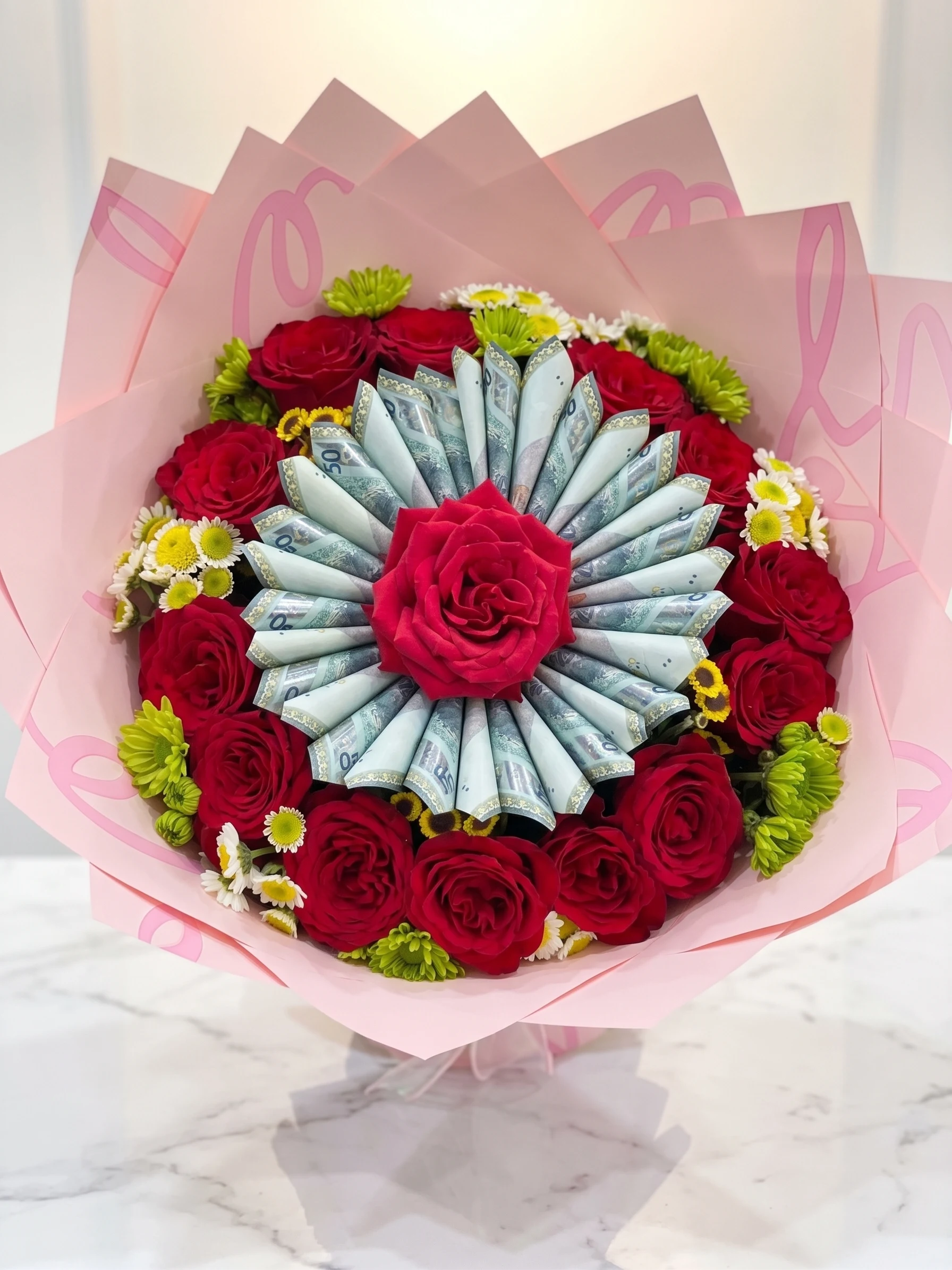 Luxe 50 Slot Money Bouquet
