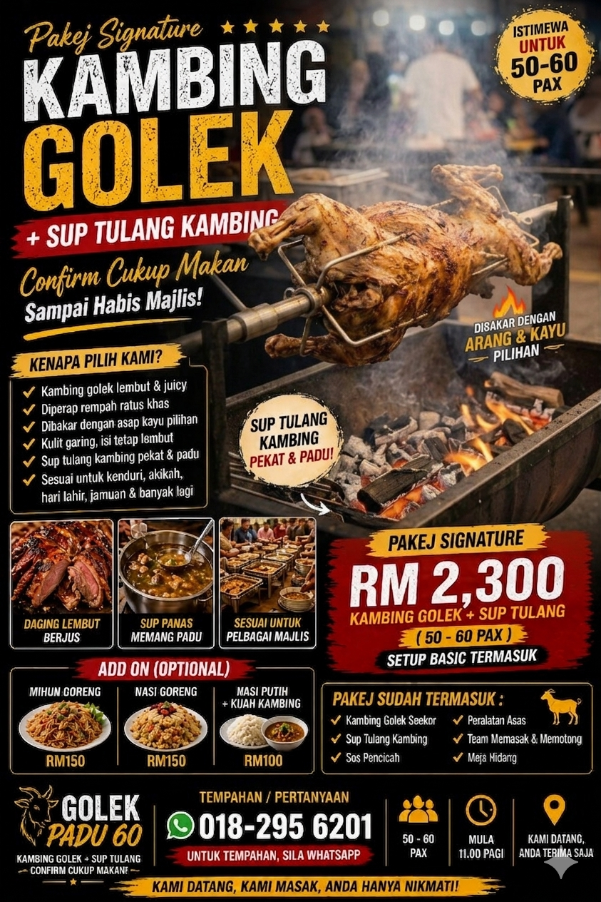 Pakej Signature Kambing Golek