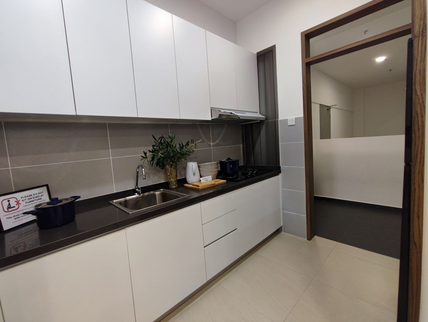 Actual kitchen