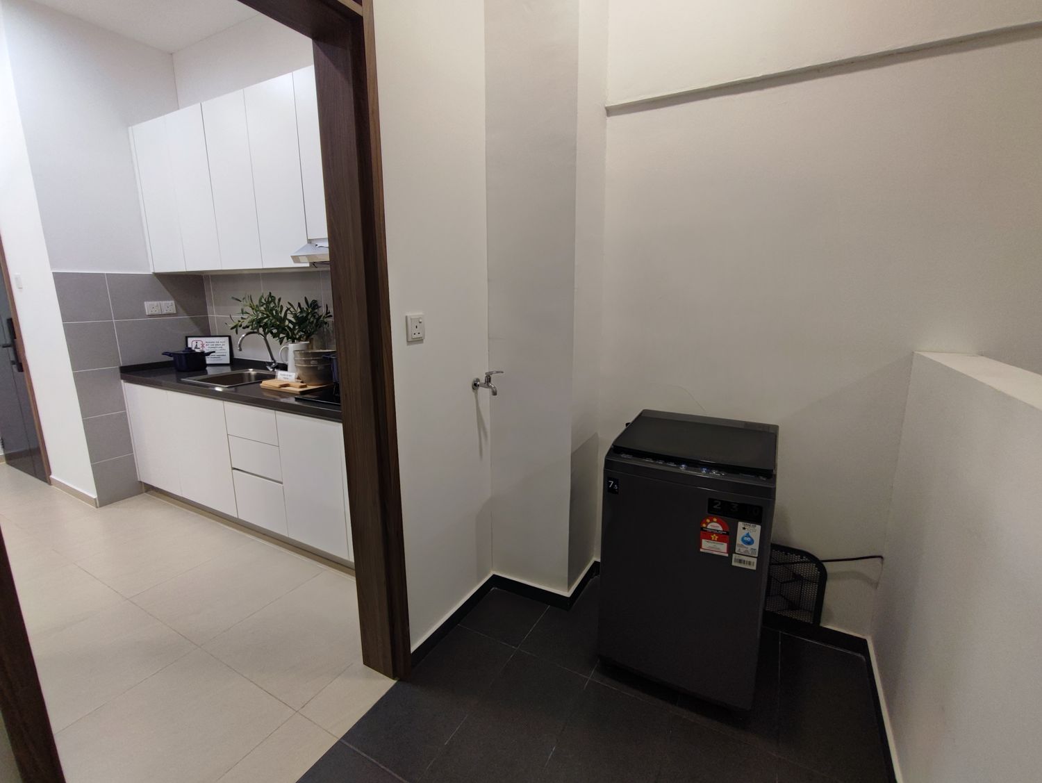 Kitchen yard area