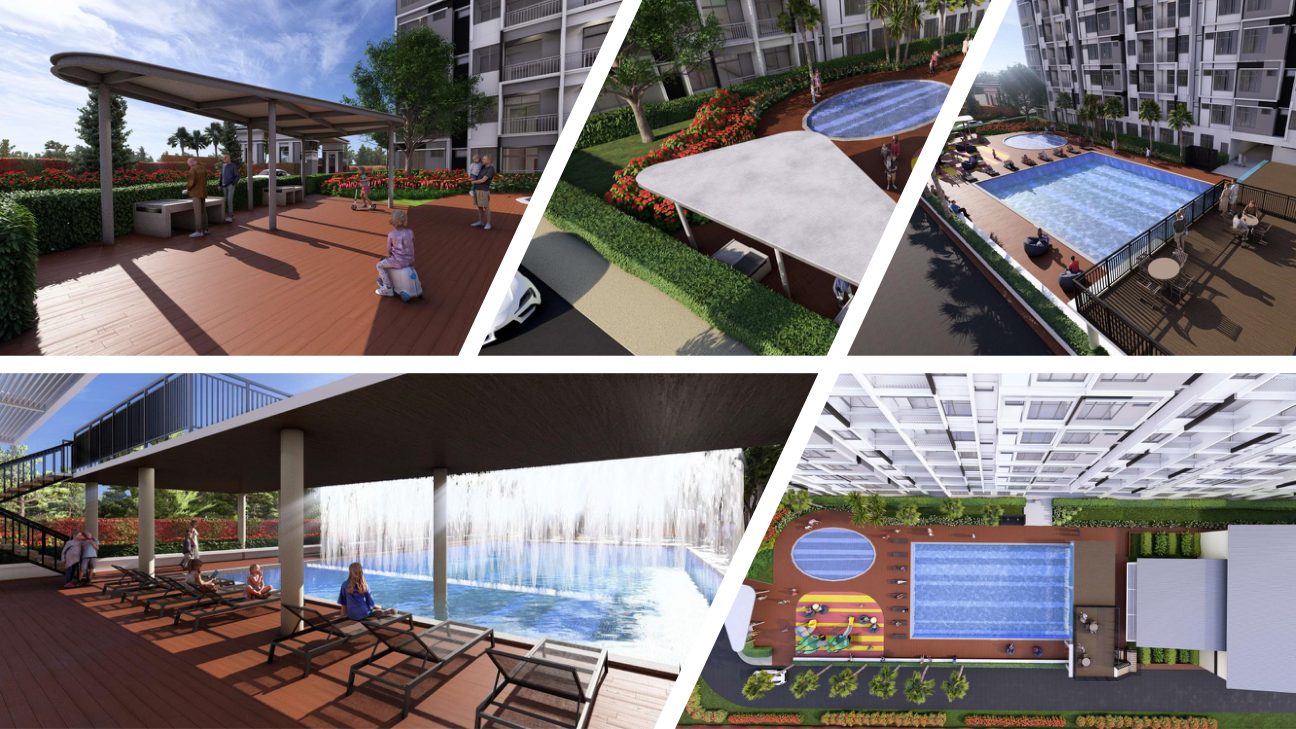 Facilities collage