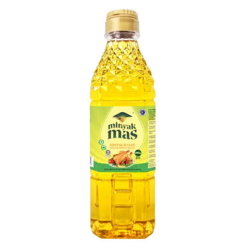 Minyak Masak Mas 1kg Botol