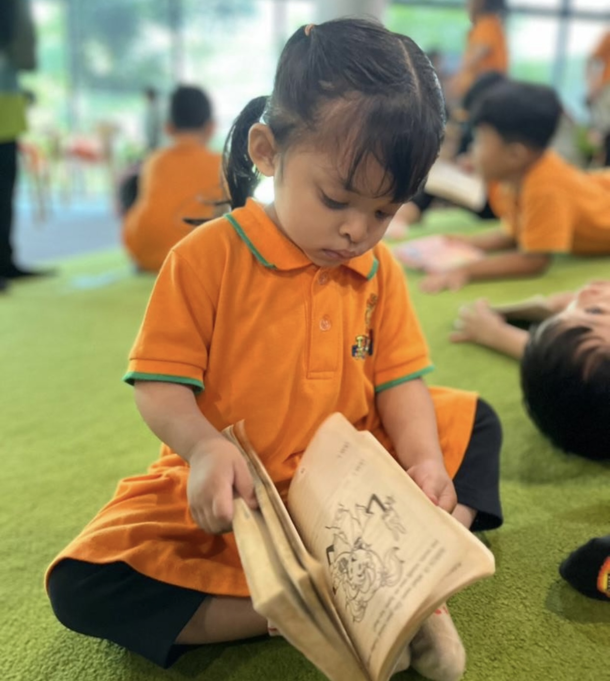 Child reading