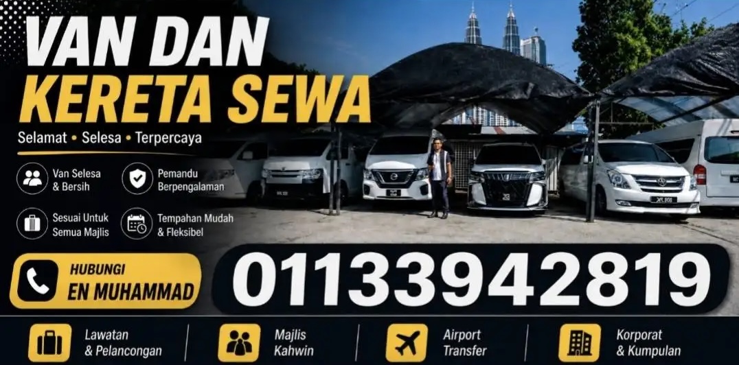 Iklan & Promosi Van Sewa KL-JB 2
