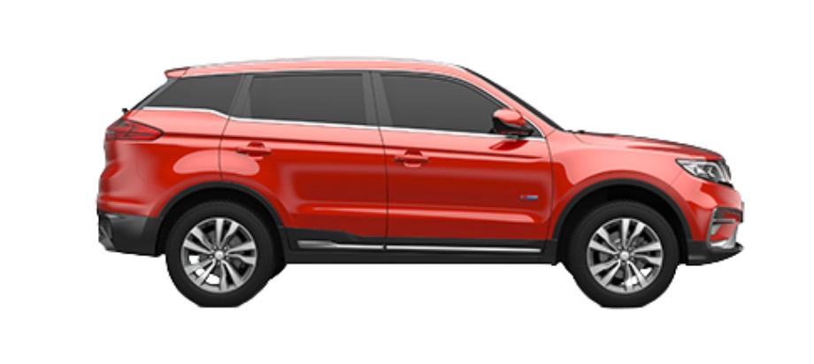 Red X70 car animation