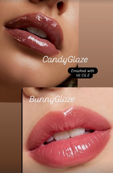 Sierra Rae Candy Bunny Glaze — high-shine lip gloss with glass-like reflection