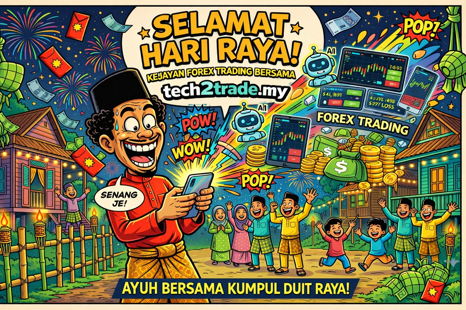 Selamat Hari Raya – Bina Inovasi Digital dengan Tech2trade.my