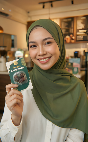 Imej latar belakang Kurma Comel