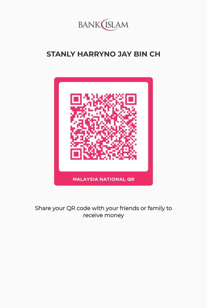 Kod QR hadiah kasih atau ampau