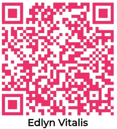 Roger Julius & Edlyn Vitalis wedding gift QR code