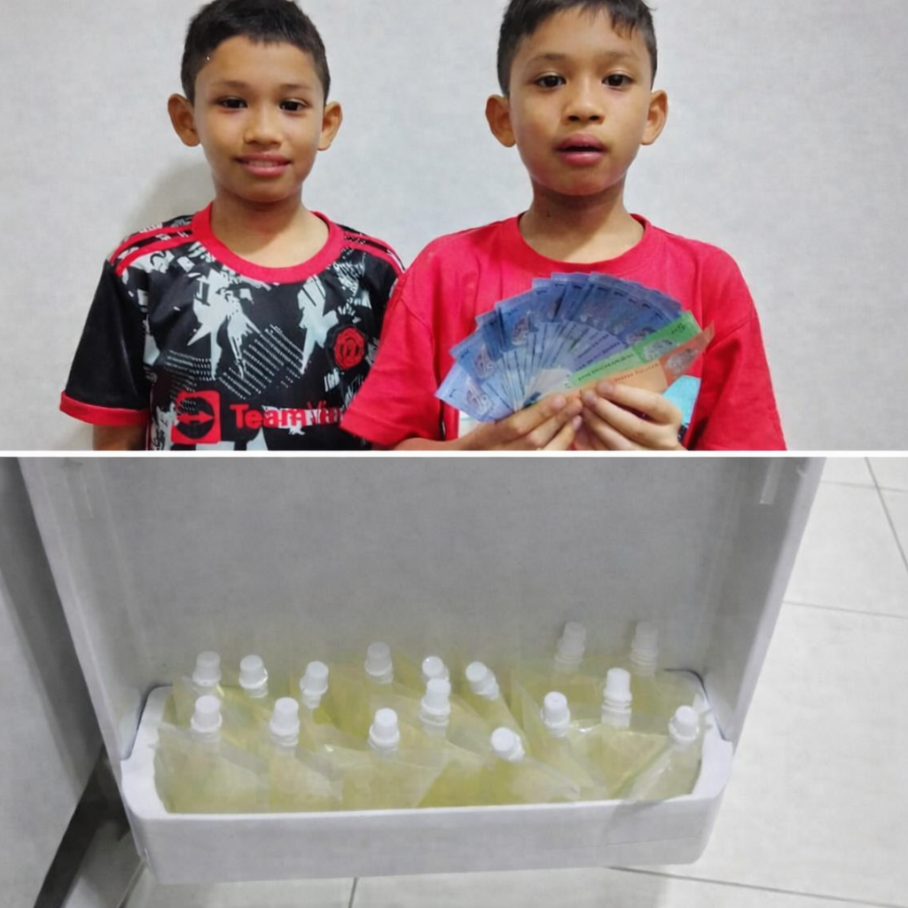 Lemonade stand at age 10