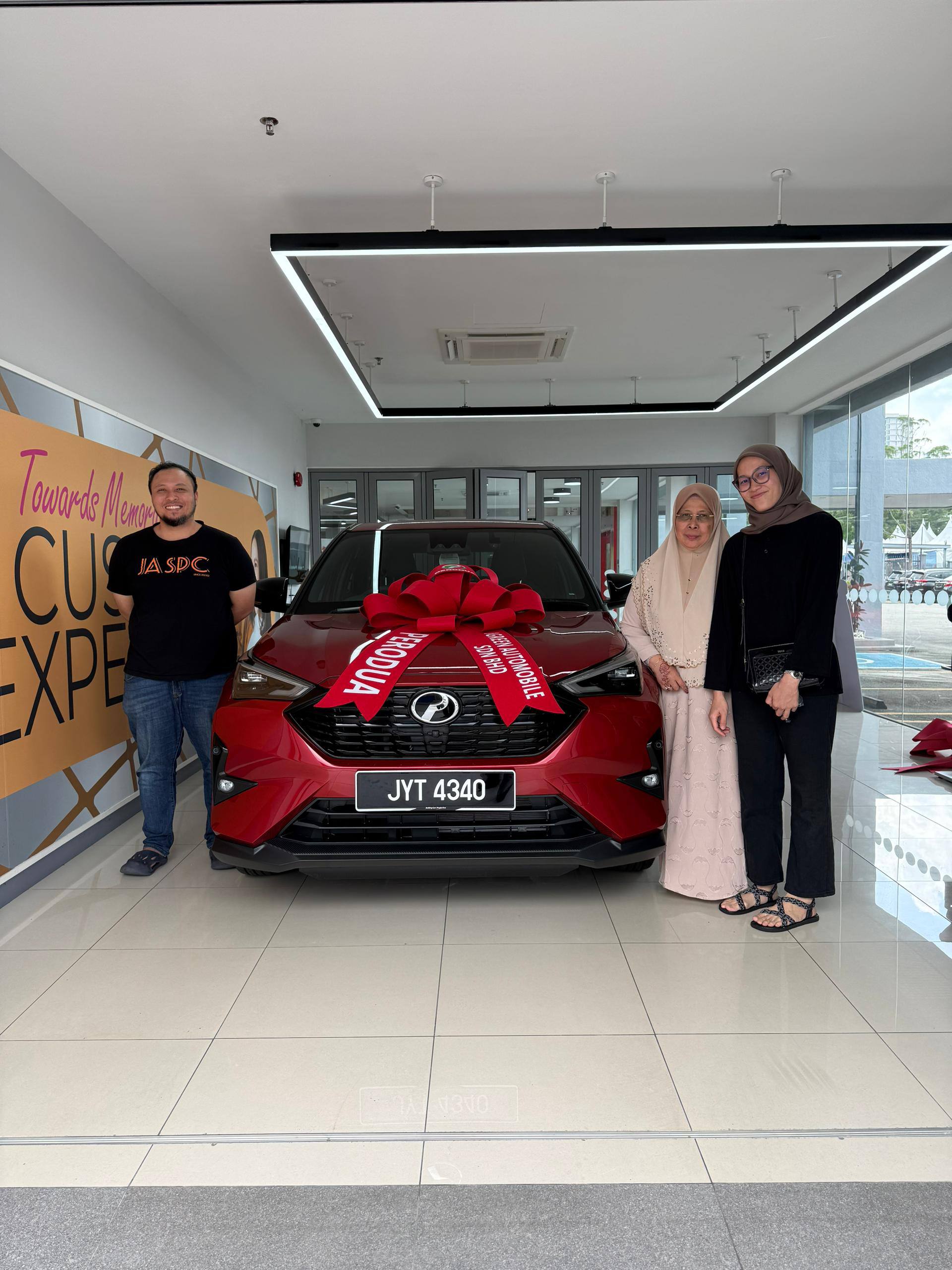 Testimoni customer Perodua Zack 1