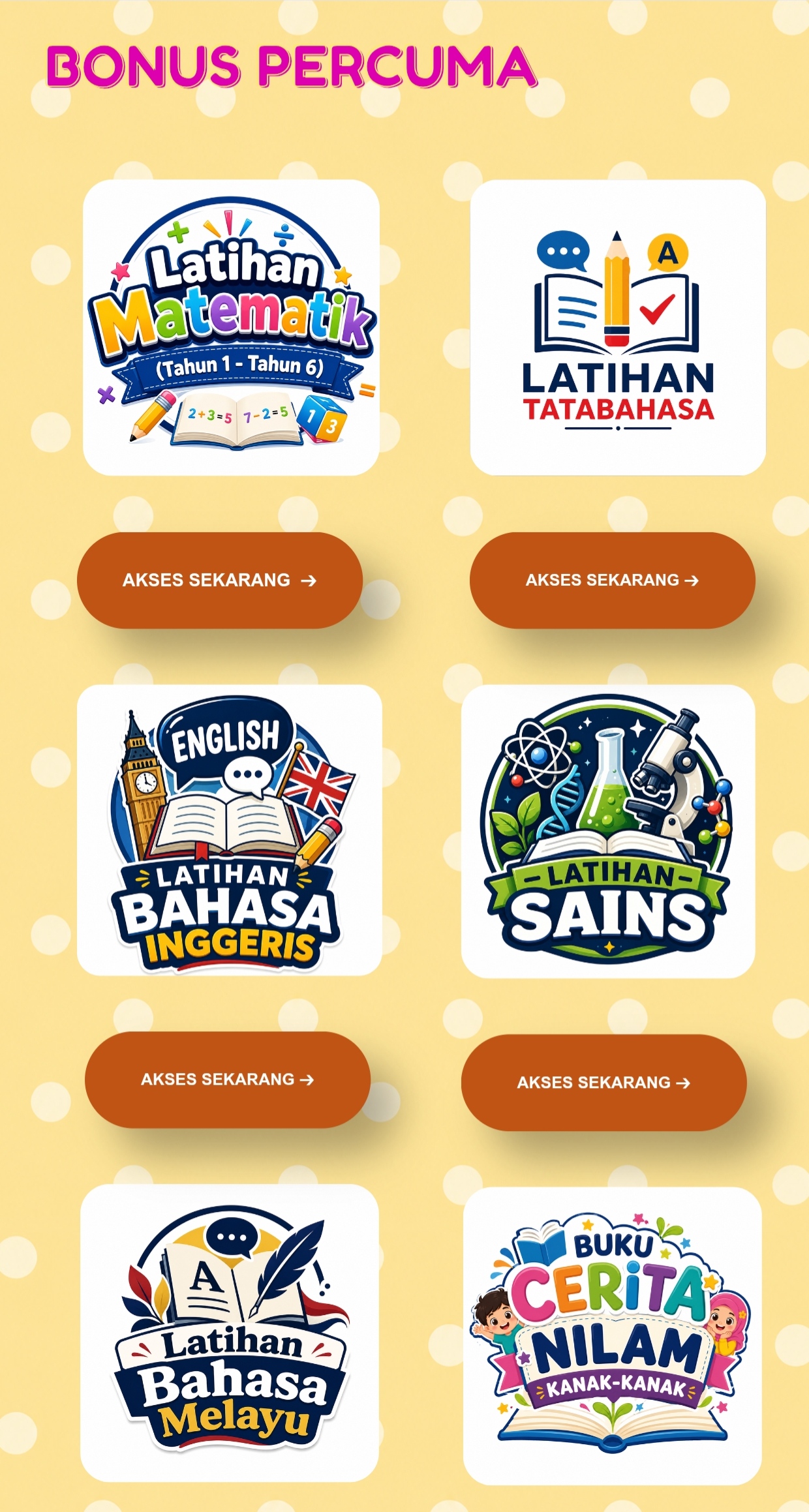 Bonus Percuma Bijak Belajar