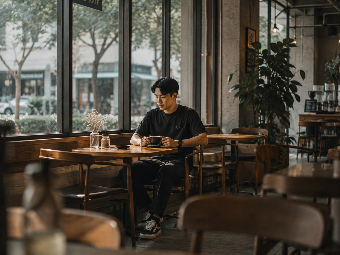 URNICE lifestyle coffee moment