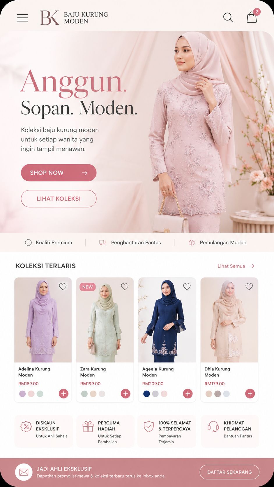 Model Jualan Produk & Kombo