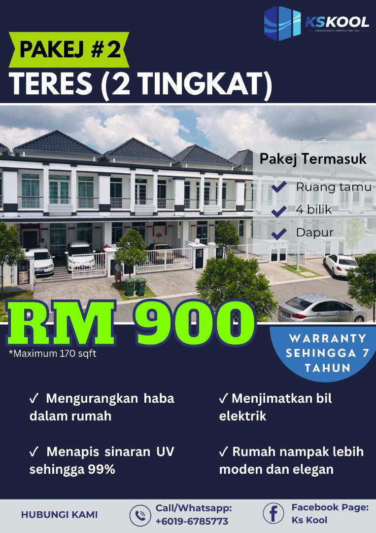 Pakej Teres 2 Tingkat