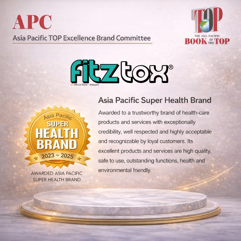 Sijil anugerah Super Health Brand bagi kualiti minuman kesihatan