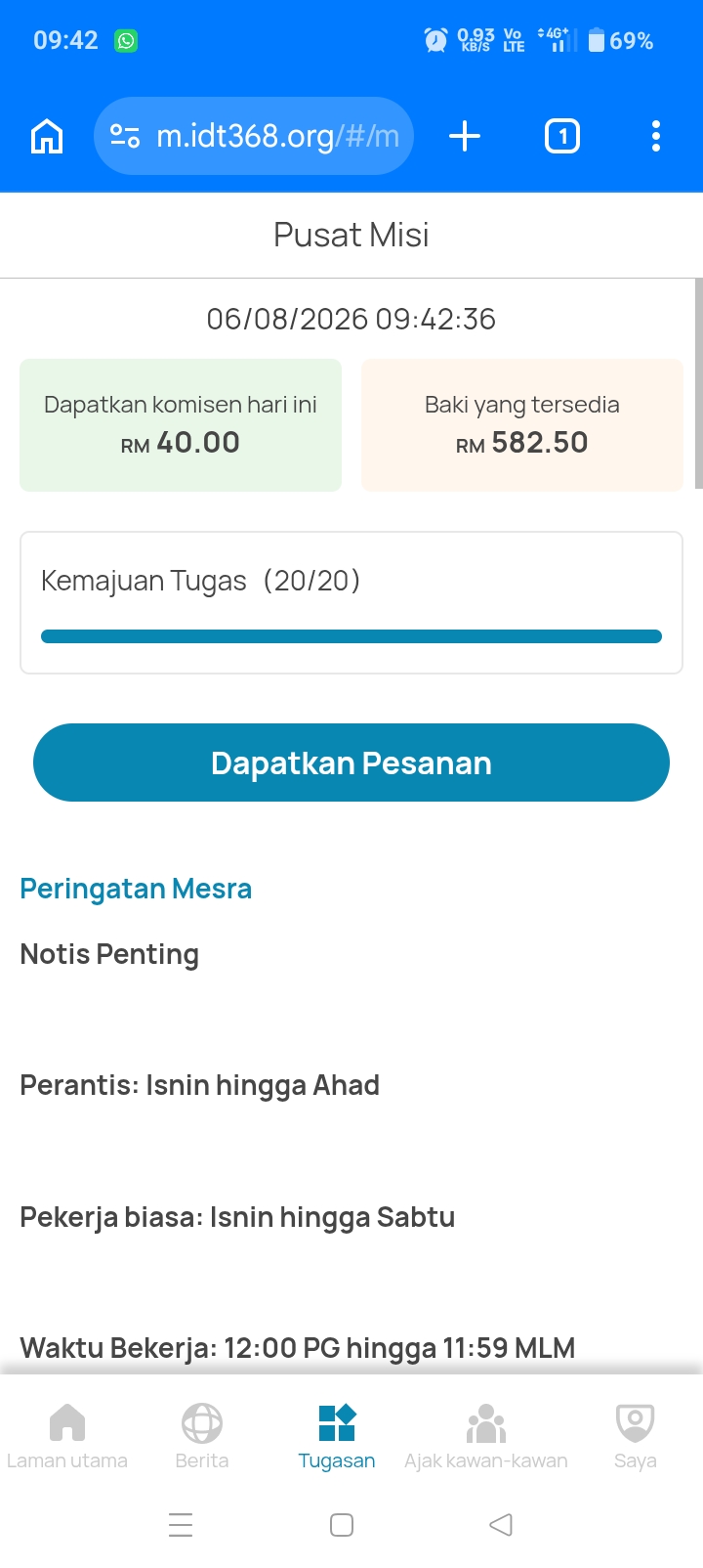 Testimoni komuniti IDT 2