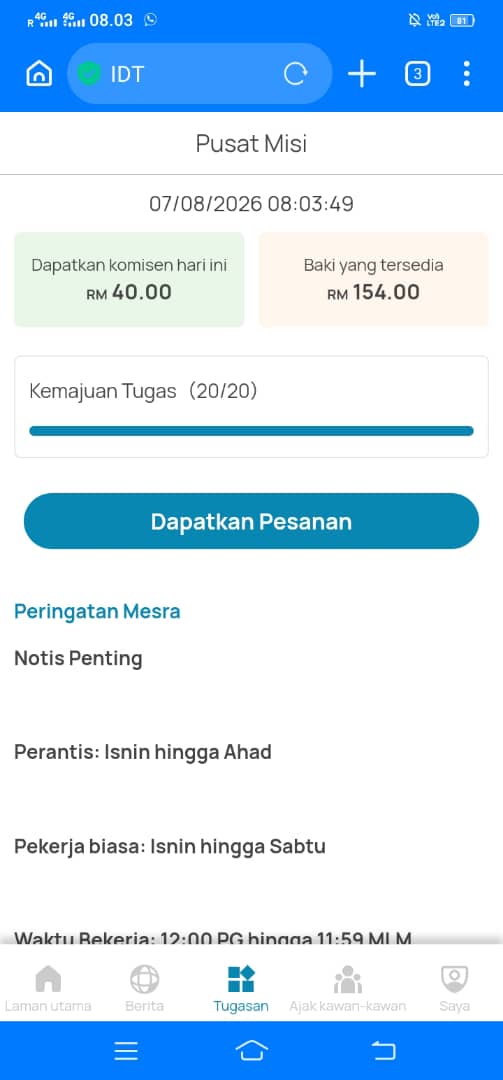 Testimoni komuniti IDT 3
