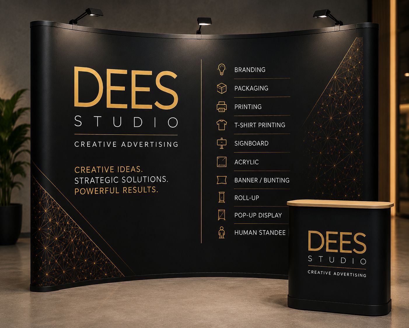Pop-Up Display Dees Studio