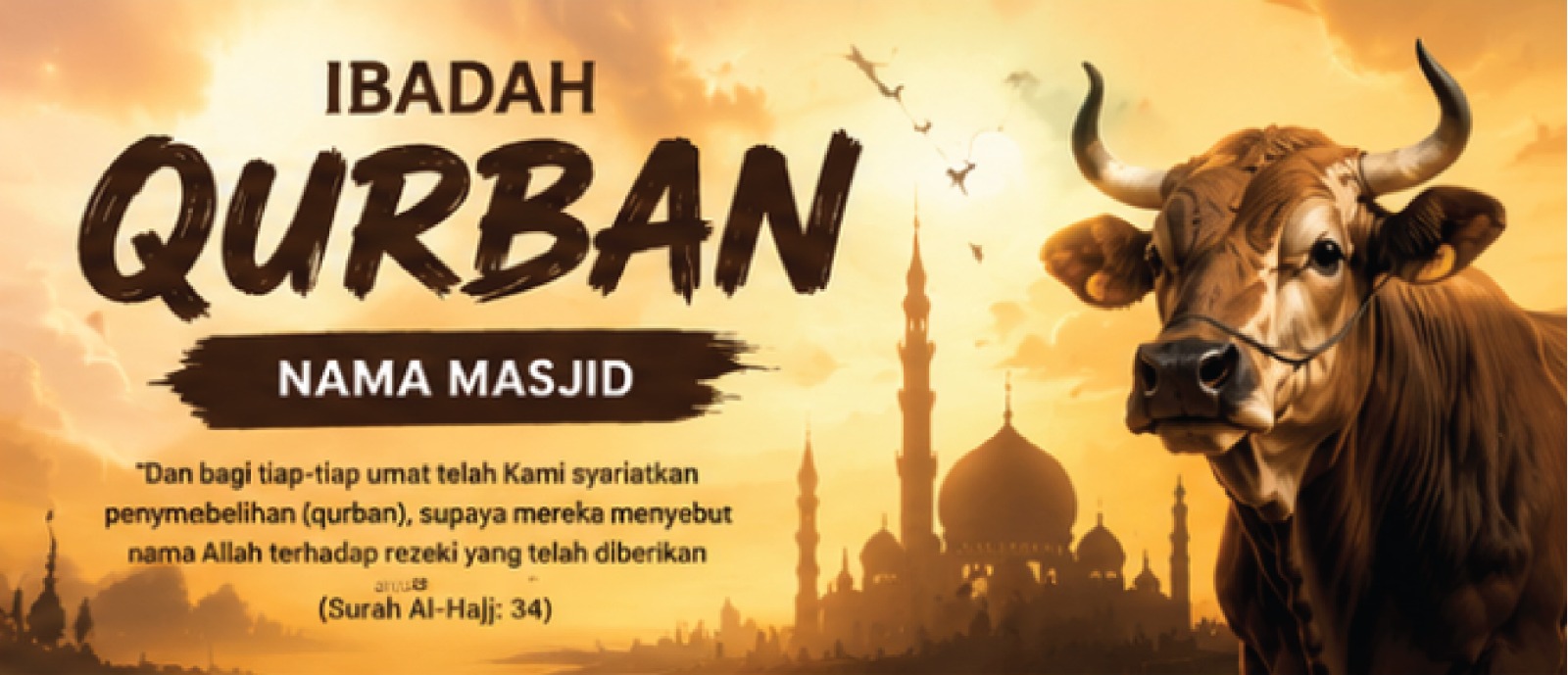 Slot Design 10 Banner Qurban