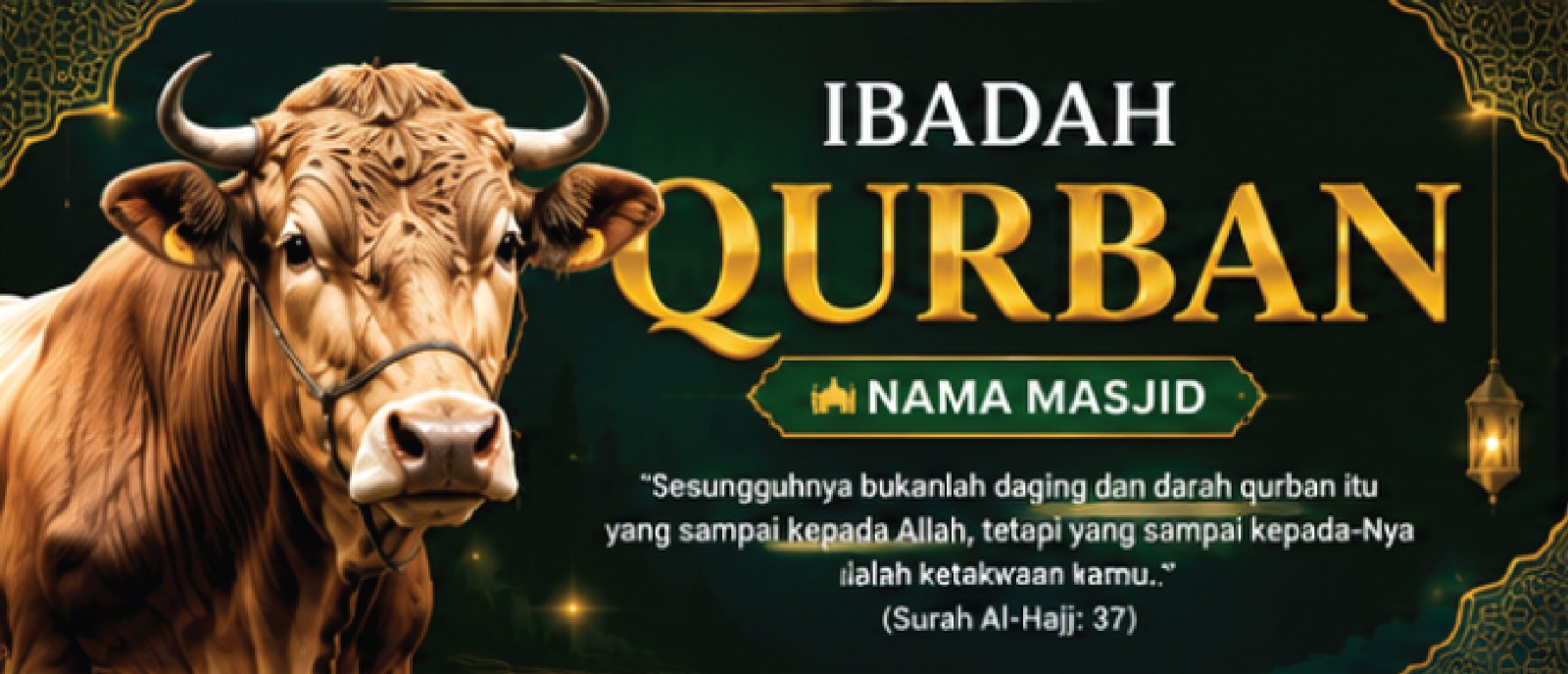 Slot Design 09 Banner Qurban