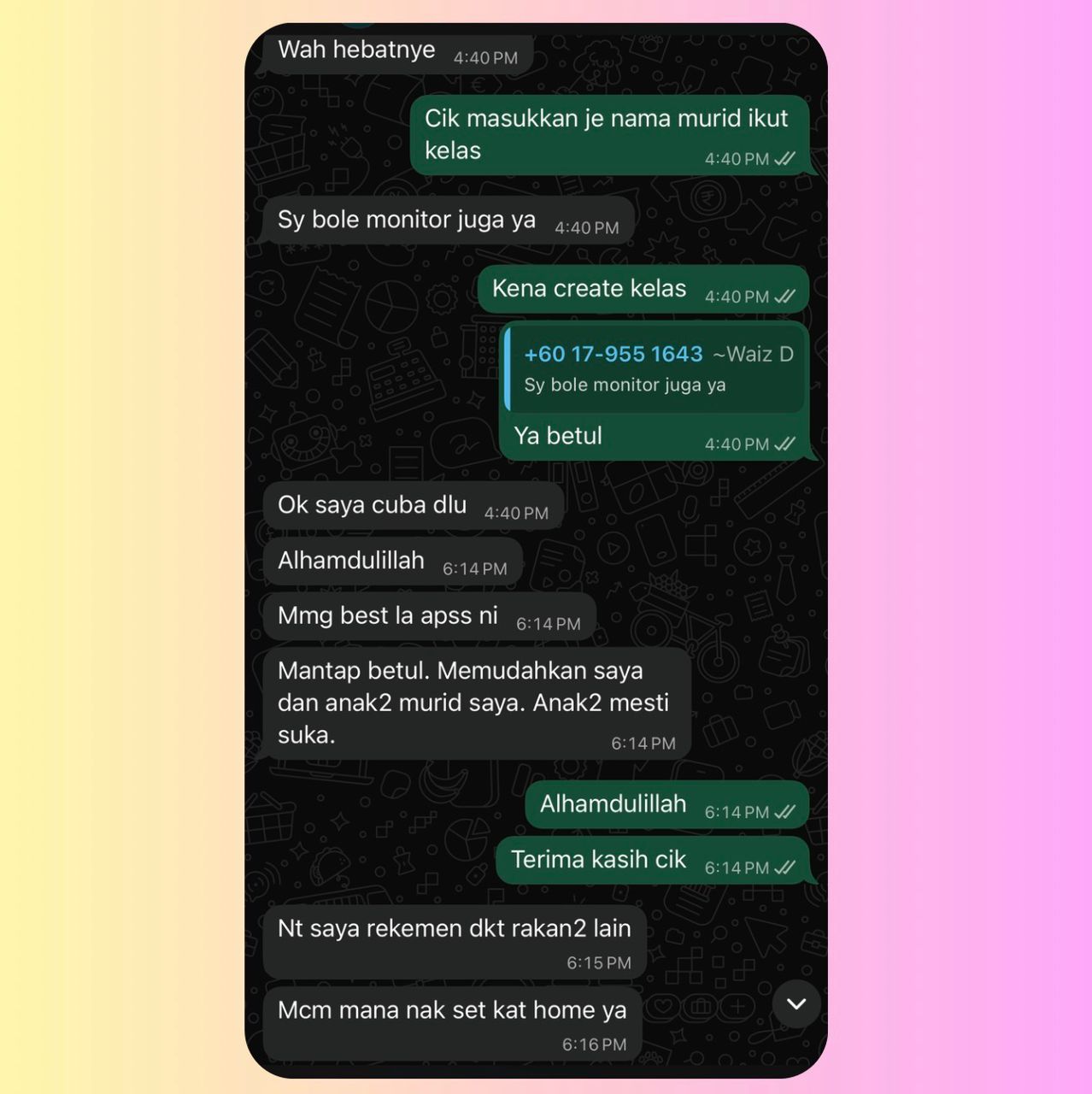 Testimoni 1