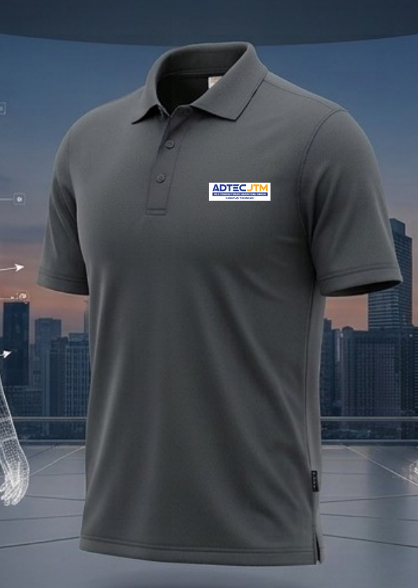 Baju Bengkel SKM Dark Grey