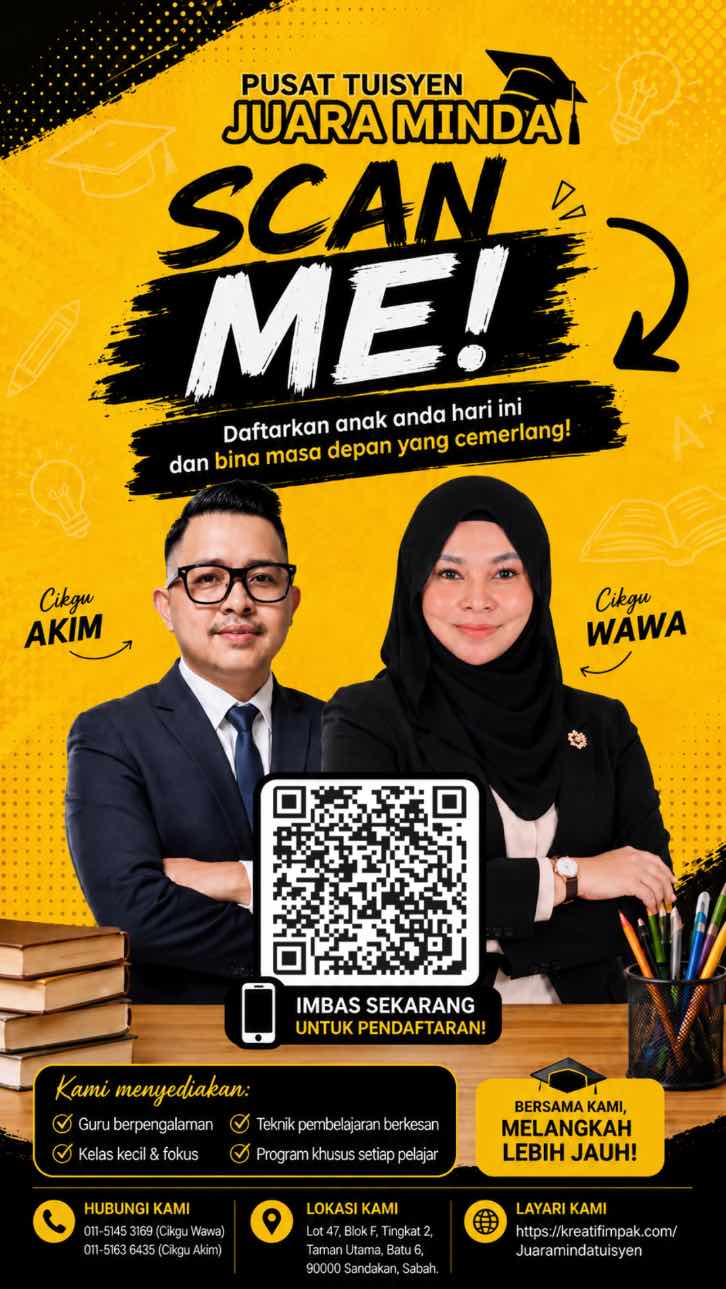 Penaung Utama Pusat Tuisyen Juara Minda
