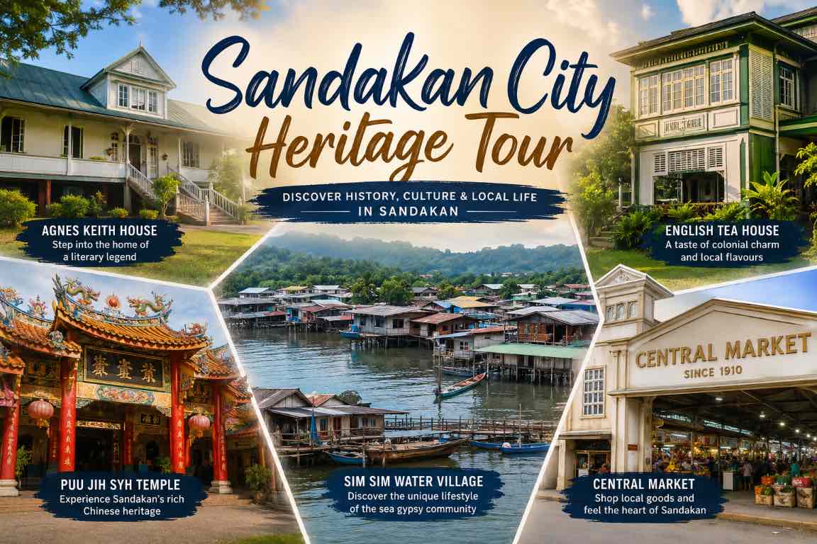 [Gambar Tur Bandar Sandakan]