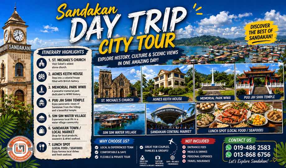 Sandakan City Tour