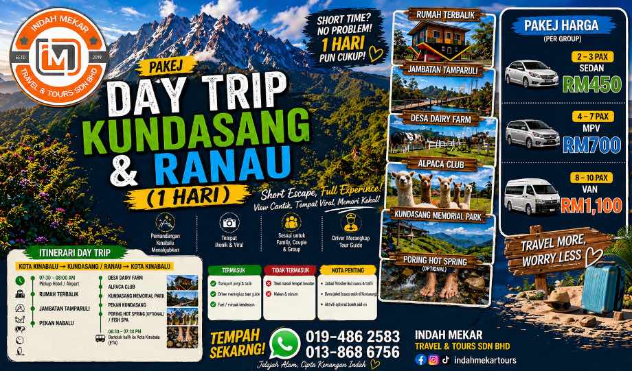 Kundasang Day Tour