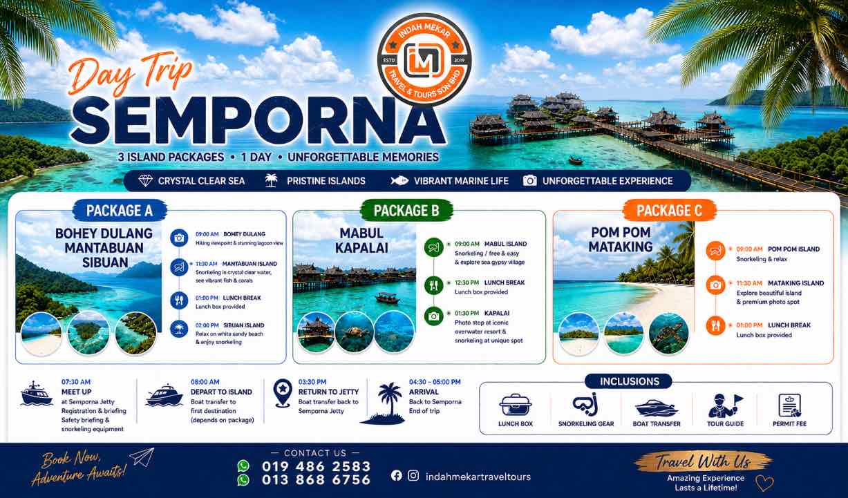 Semporna Island Hopping