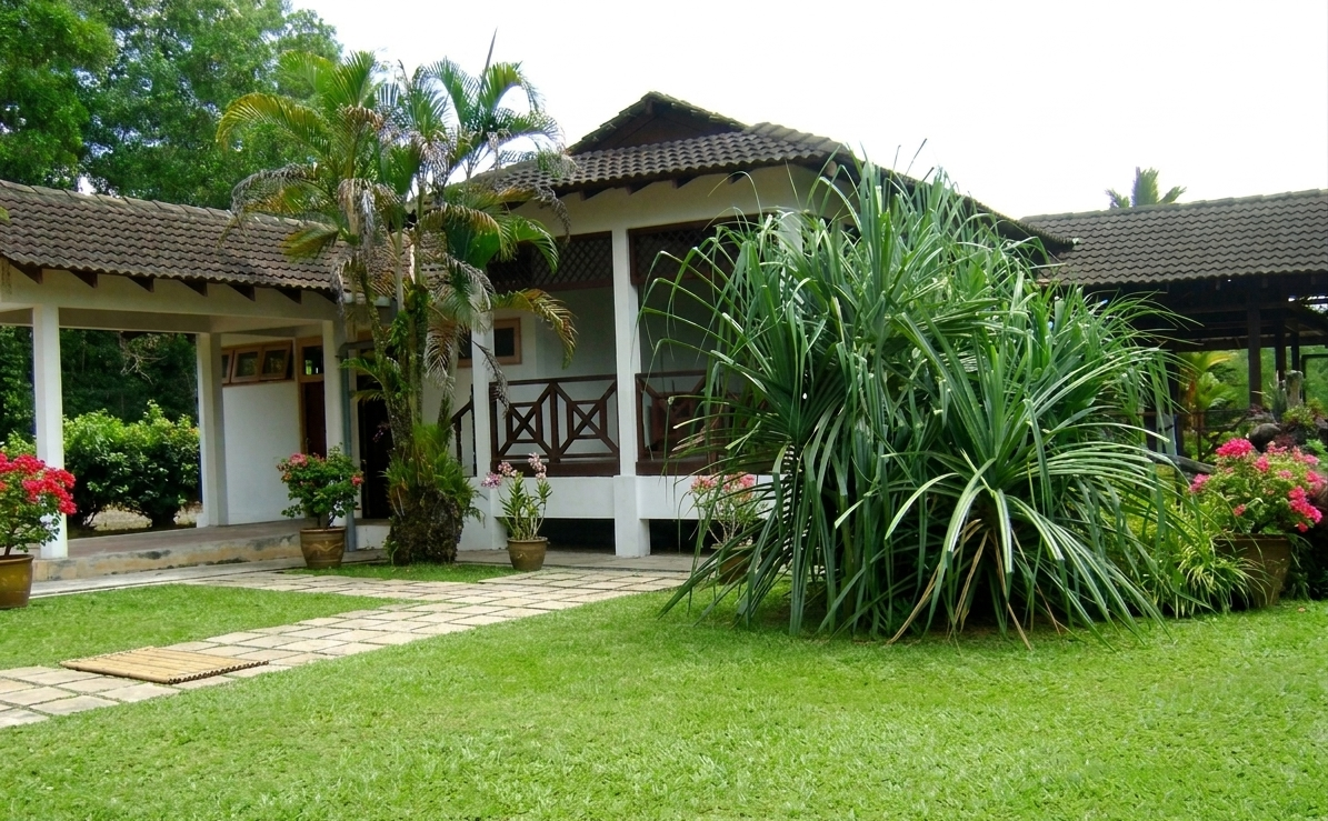 Bahagian belakang dewan pameran