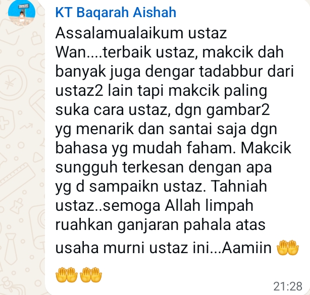 Testimoni Peserta 1