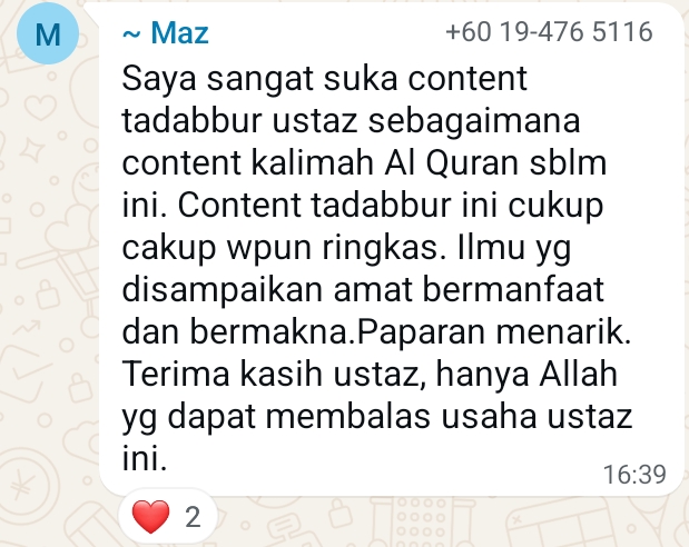 Testimoni Peserta 2