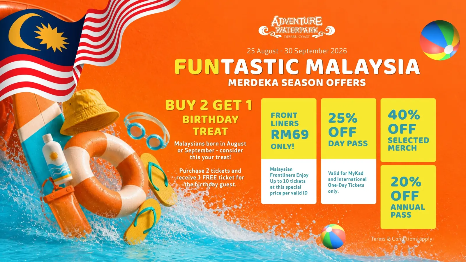Funtastic Malaysia Merdeka Season offers