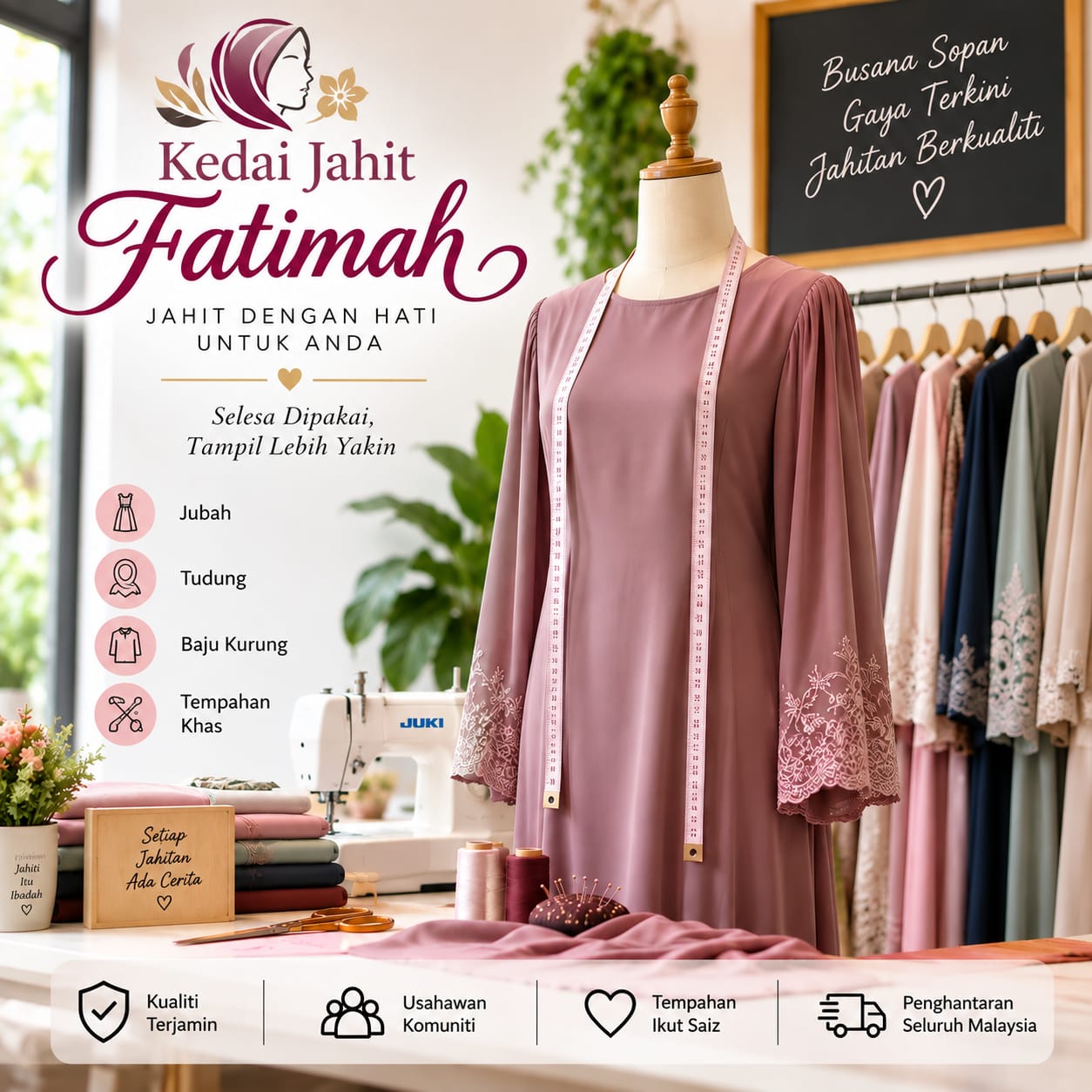 Kedai Jahit Fatimah