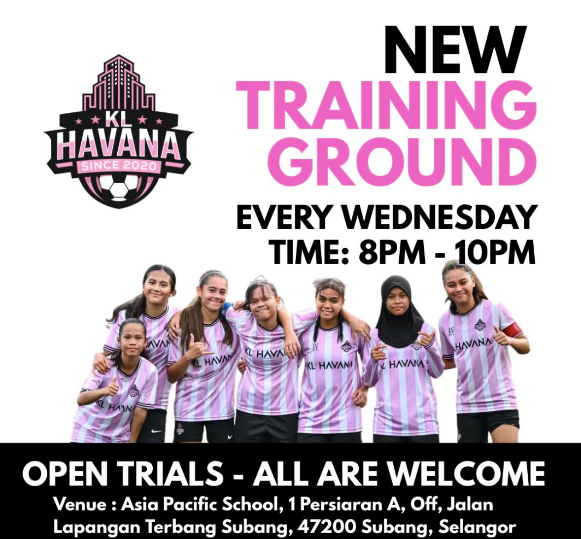 KL Havana FC New Training Ground & Open Trials