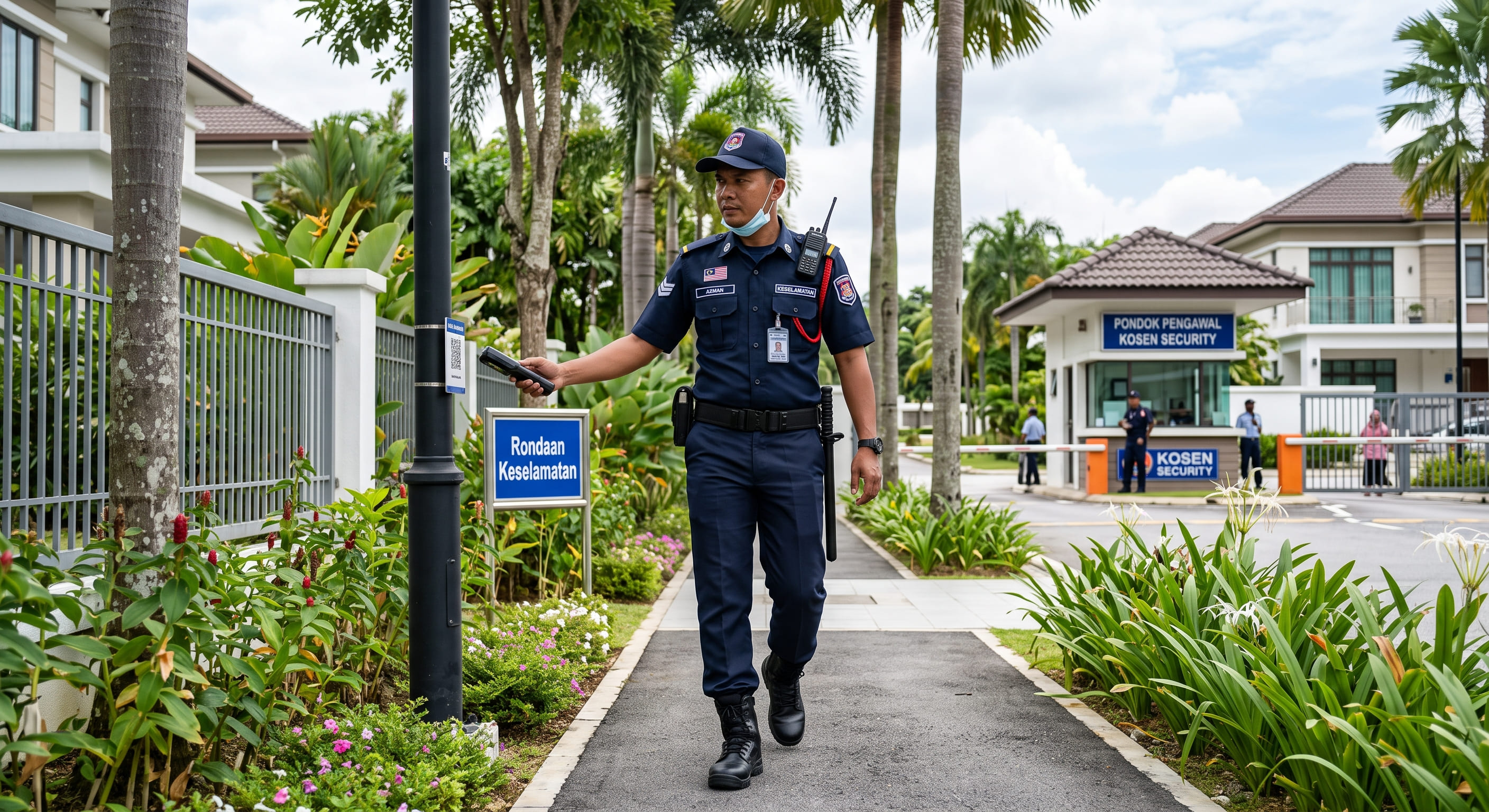 Unarmed Security Personnel at Hotel