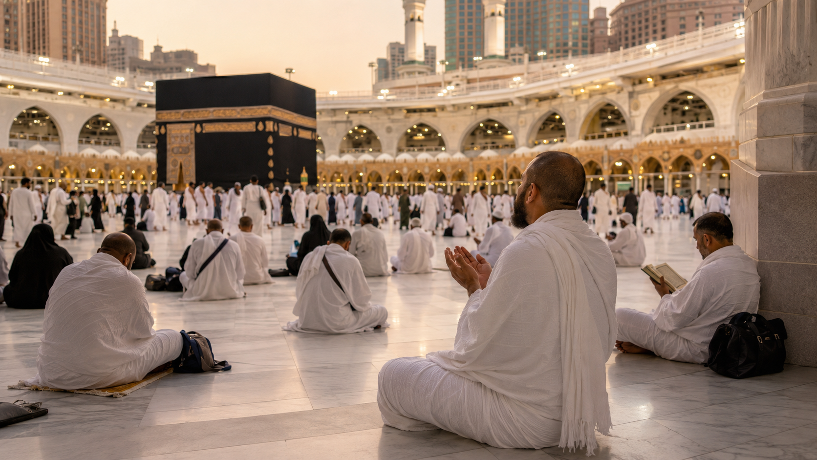 Jemaah menyempurnakan Umrah dan beribadah di Makkah sebelum kemuncak Haji