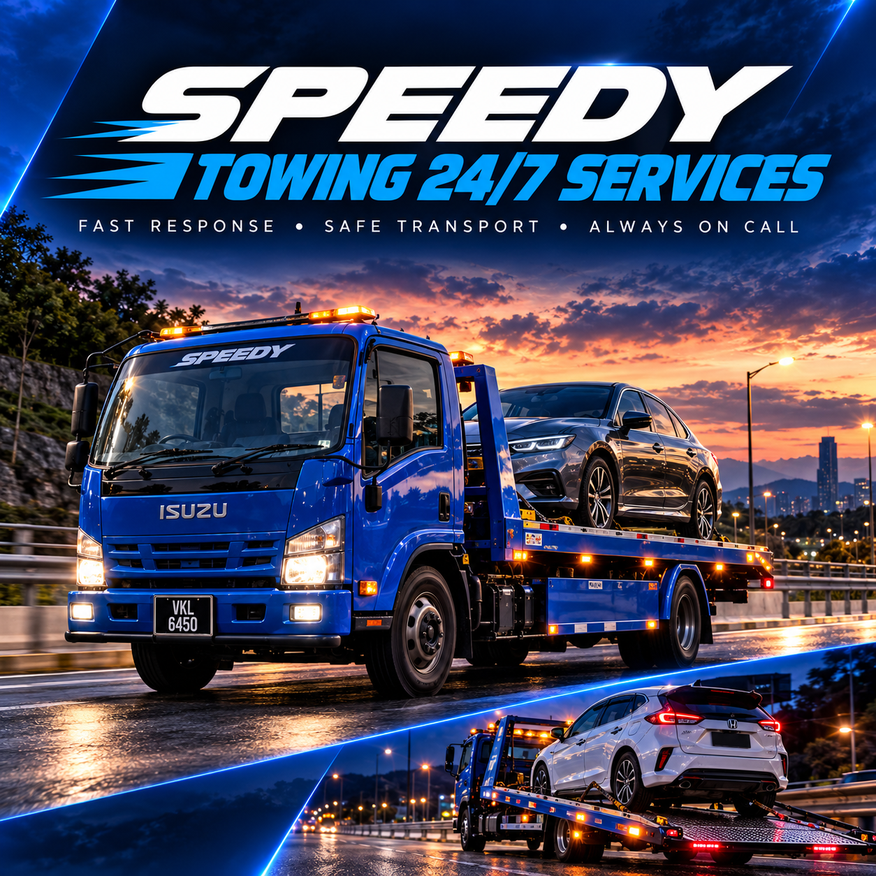 Speedy Towing 24/7 Service