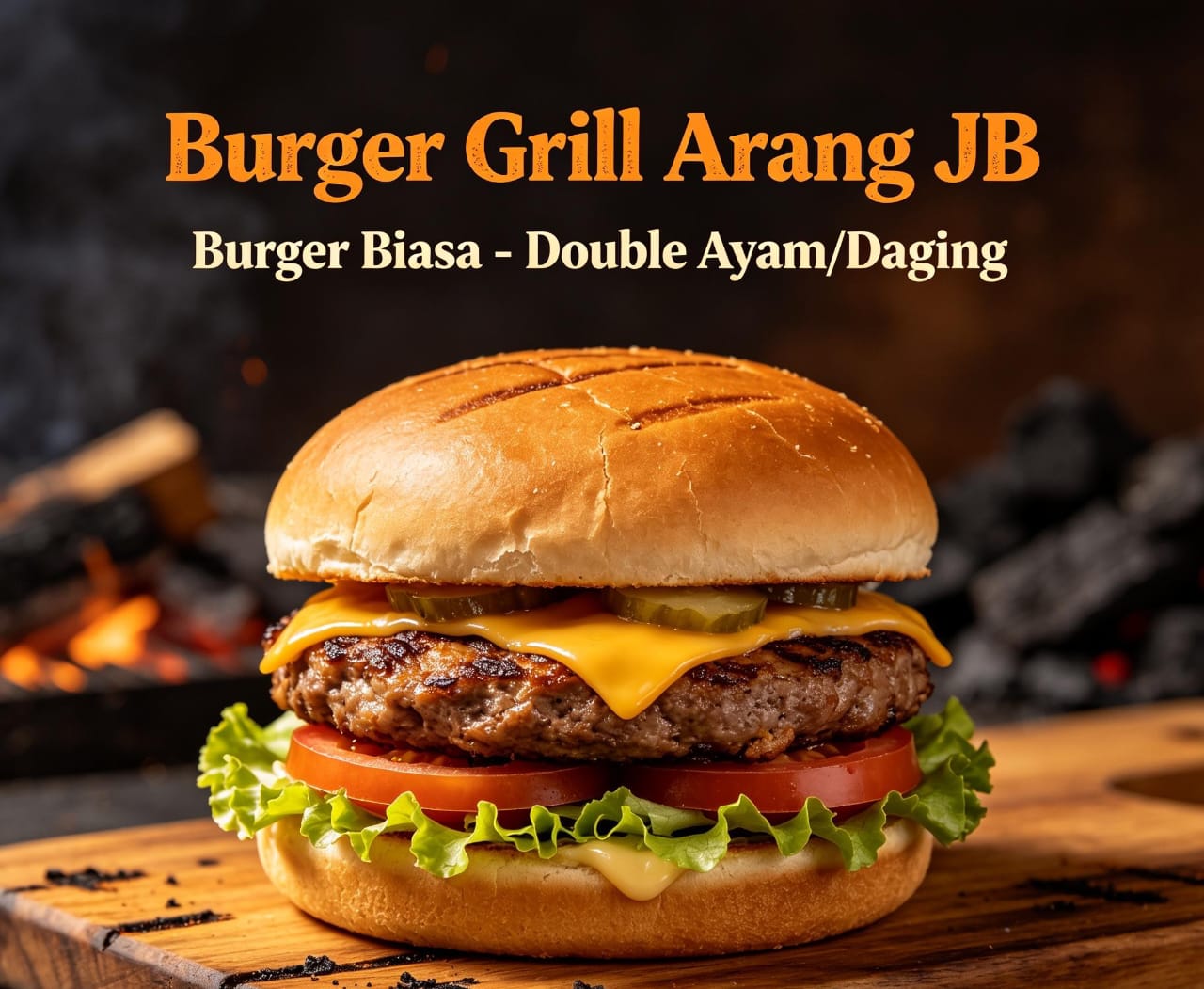 Burger Double RM7